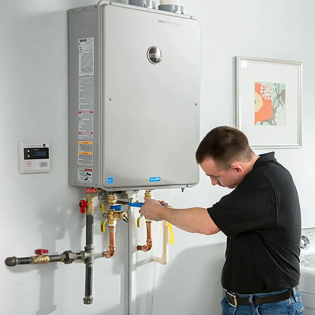 tankless water heater repair in Denison, TX